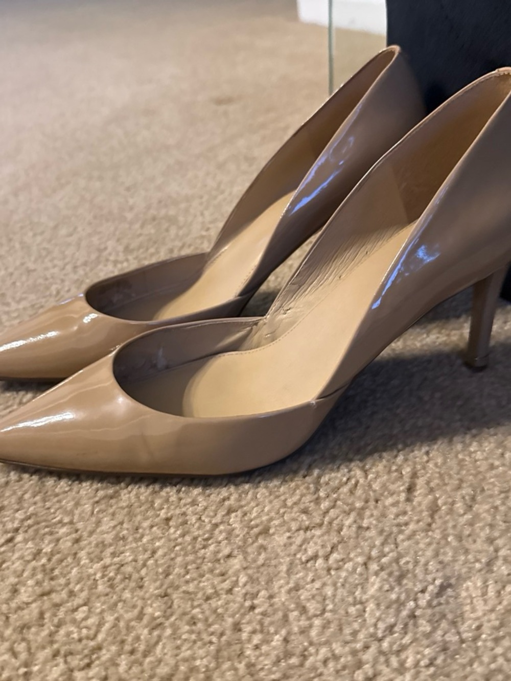 Michael Kors neutral color 3 inch heel 9.5